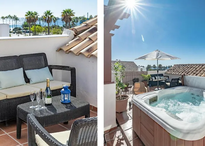 Seaside 3 Bedroom Penthouse Next To The In San Pedro *