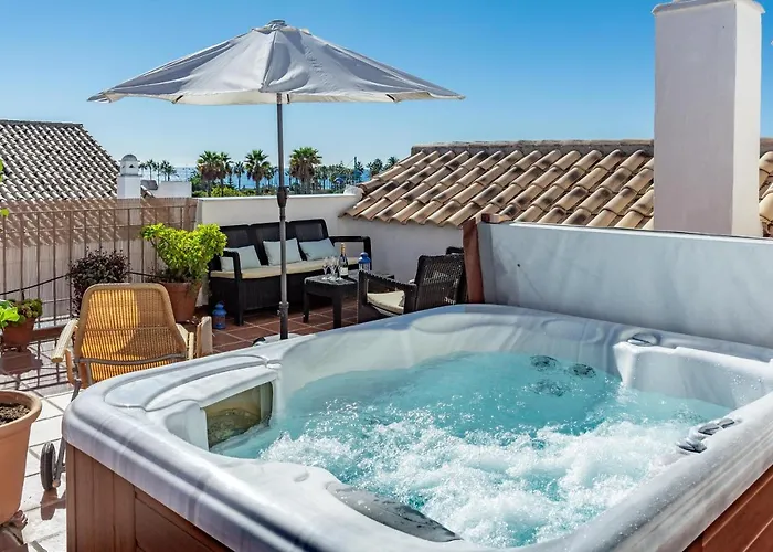 Seaside 3 Bedroom Penthouse Next To The In San Pedro Apartament